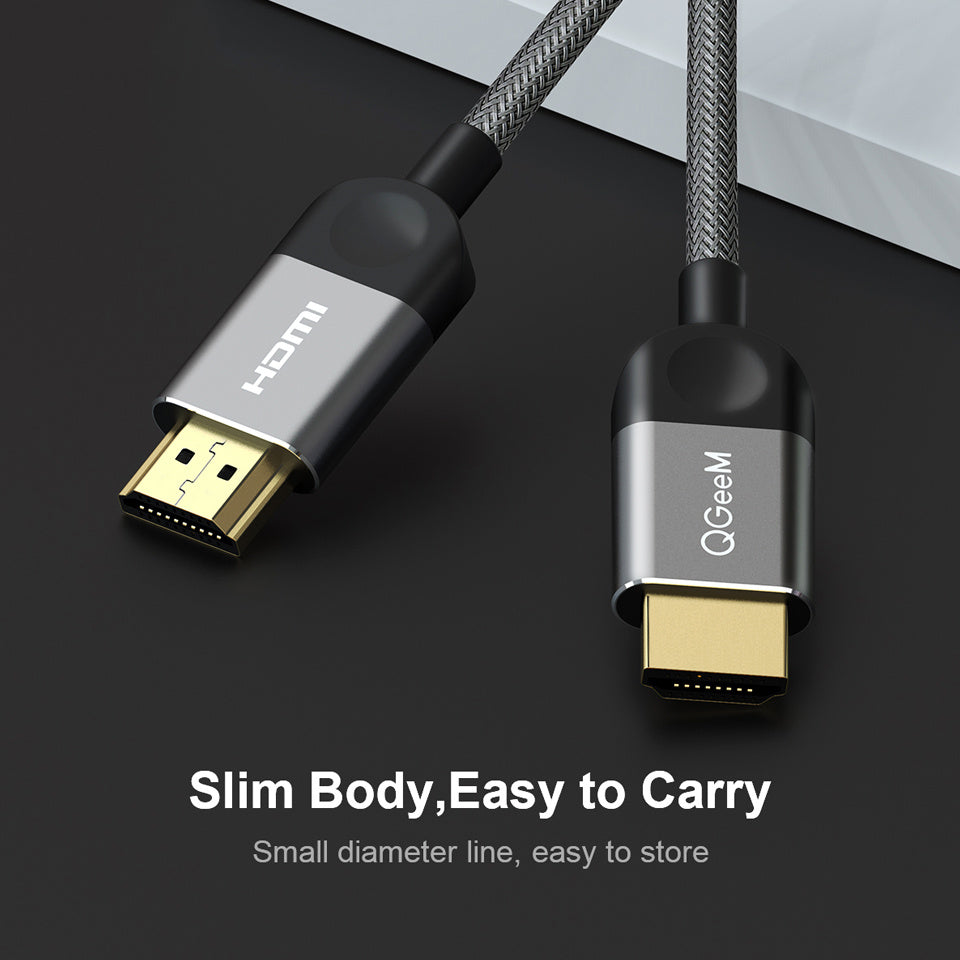 Qgeem HDMI Cable 1m 2m 5m HDMICable HDMI