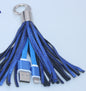 Tassel Keychain Data Cable